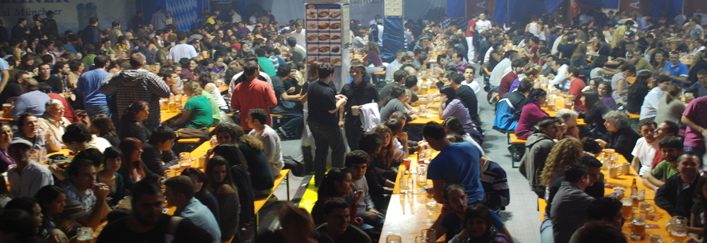 Así es el ambiente de la Feria de la Cerveza